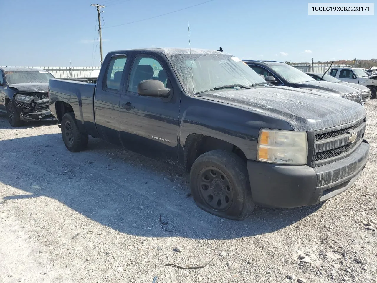 2008 Chevrolet Silverado C1500 VIN: 1GCEC19X08Z228171 Lot: 73486374