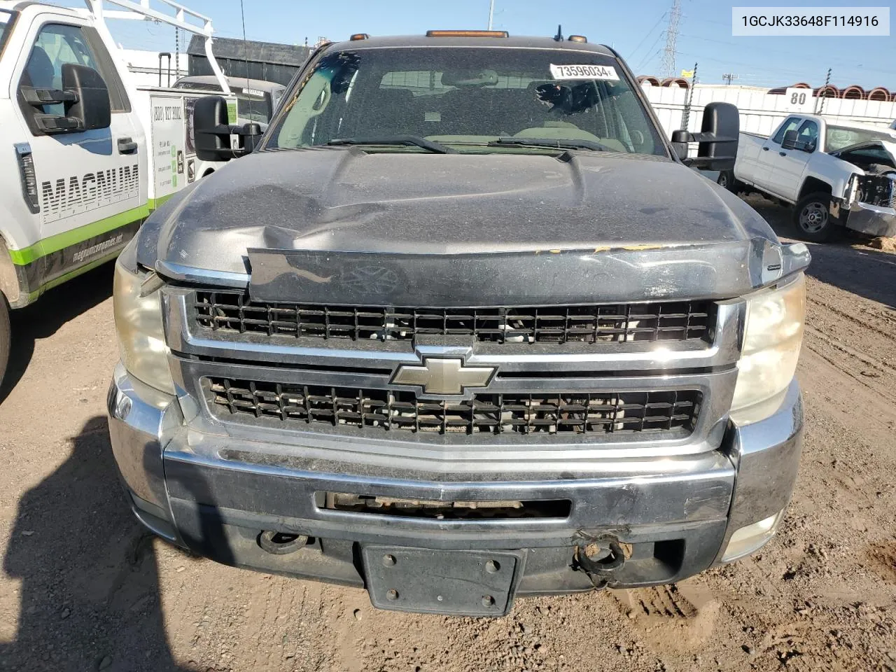 2008 Chevrolet Silverado K3500 VIN: 1GCJK33648F114916 Lot: 73596034