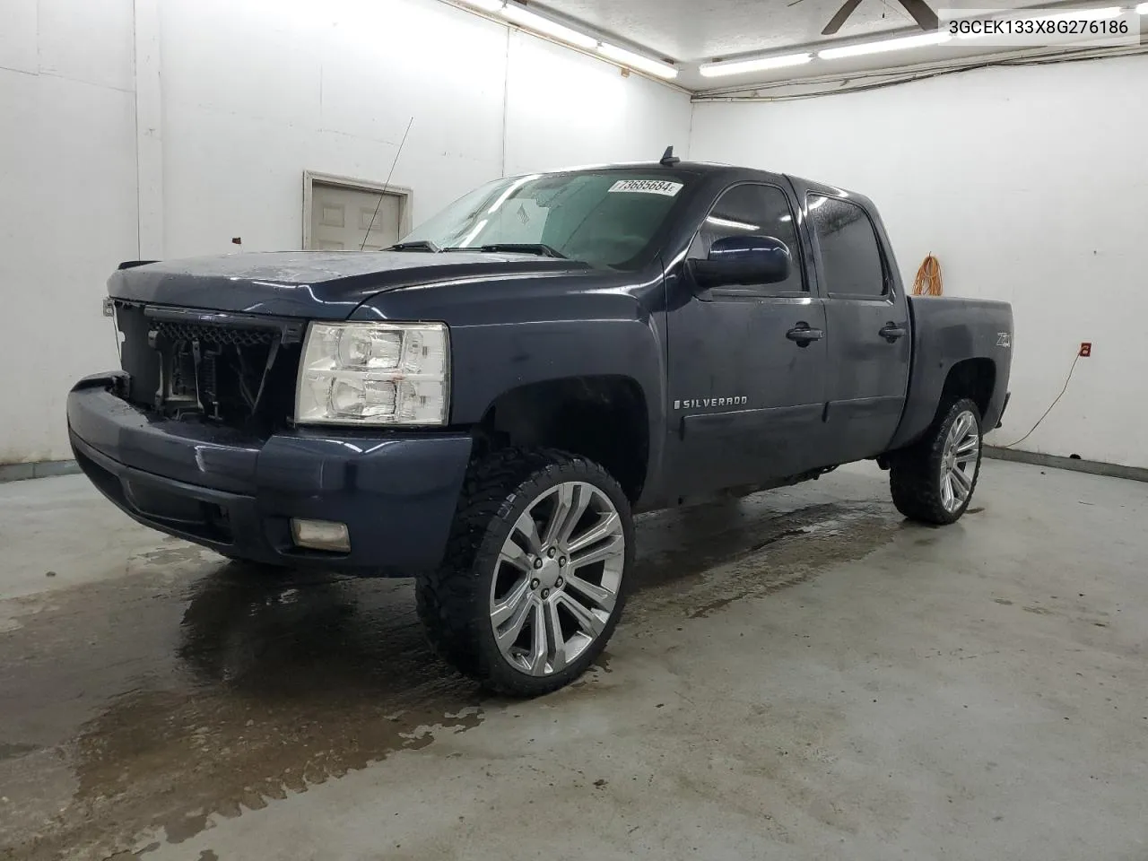 2008 Chevrolet Silverado K1500 VIN: 3GCEK133X8G276186 Lot: 73685684