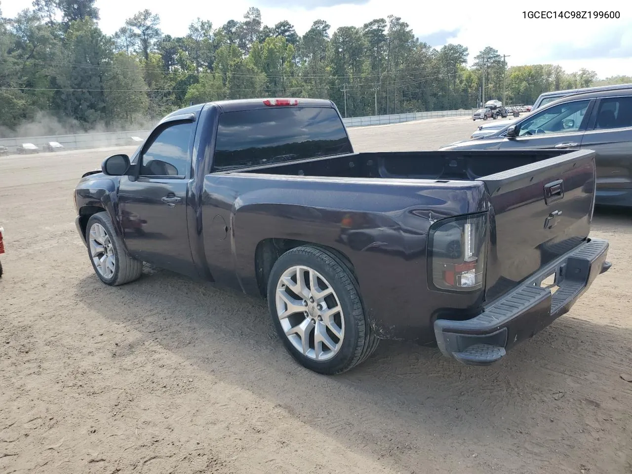 2008 Chevrolet Silverado C1500 VIN: 1GCEC14C98Z199600 Lot: 73742734