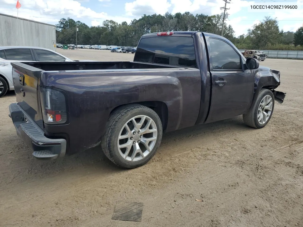 2008 Chevrolet Silverado C1500 VIN: 1GCEC14C98Z199600 Lot: 73742734