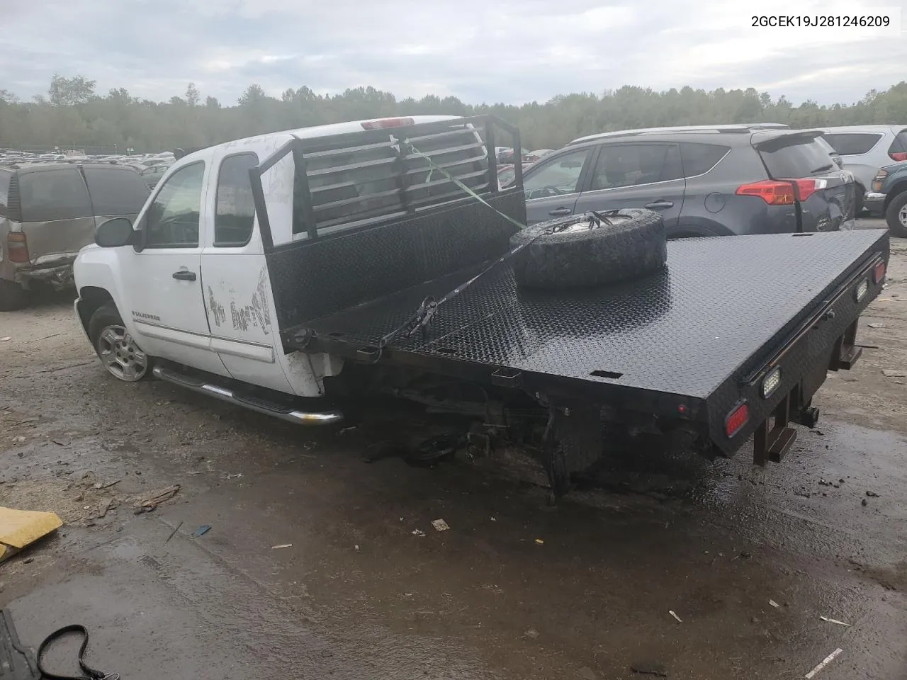 2008 Chevrolet Silverado K1500 VIN: 2GCEK19J281246209 Lot: 73782564