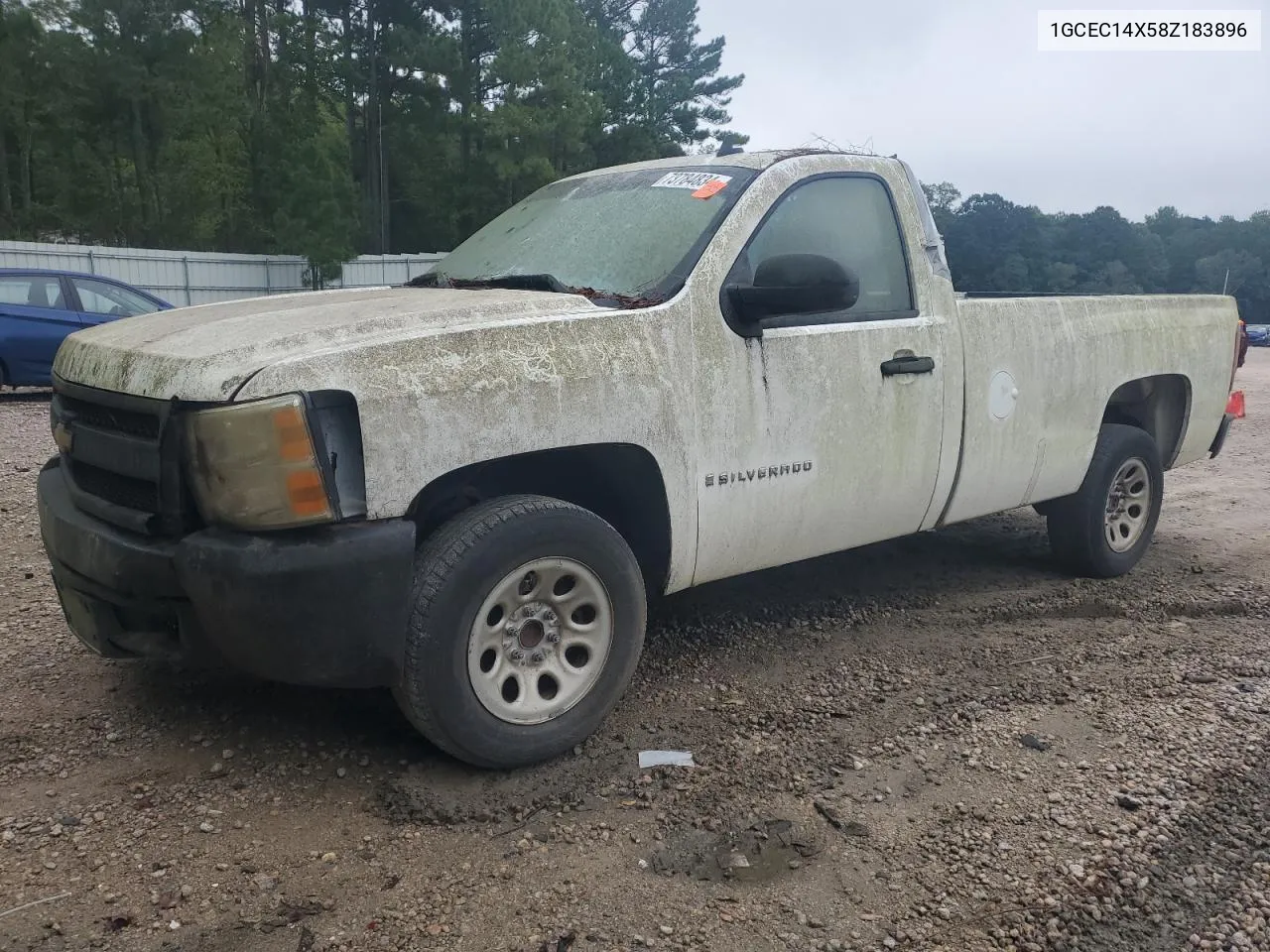 2008 Chevrolet Silverado C1500 VIN: 1GCEC14X58Z183896 Lot: 73784834