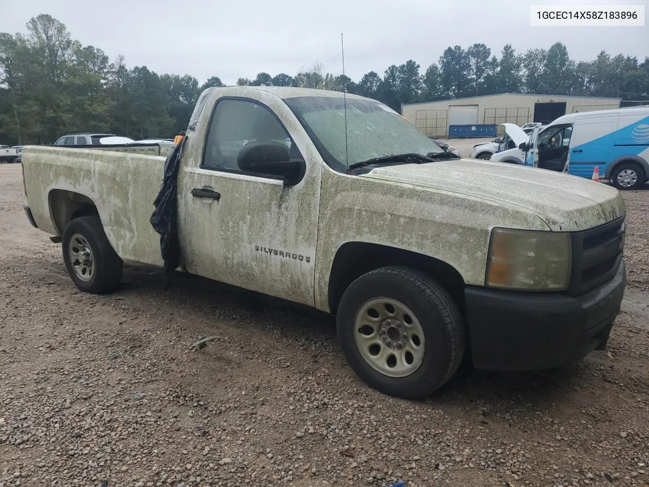 2008 Chevrolet Silverado C1500 VIN: 1GCEC14X58Z183896 Lot: 73784834