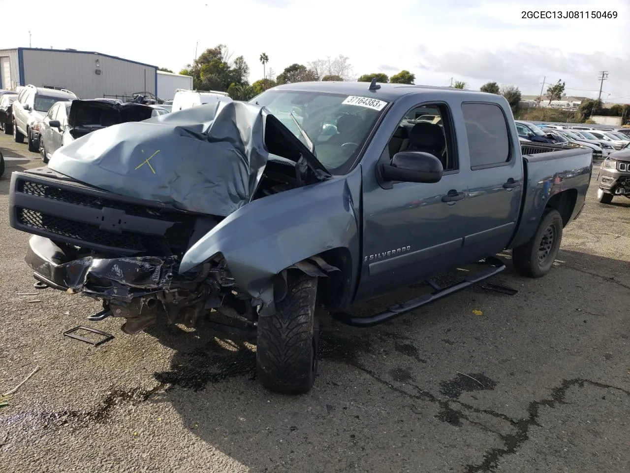 2008 Chevrolet Silverado C1500 VIN: 2GCEC13J081150469 Lot: 73800004