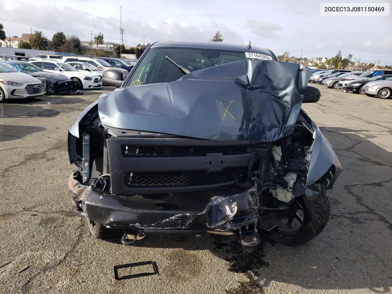 2008 Chevrolet Silverado C1500 VIN: 2GCEC13J081150469 Lot: 73800004