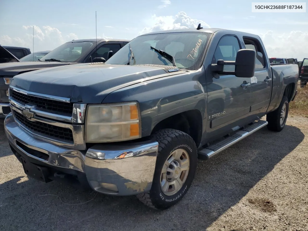 2008 Chevrolet Silverado K2500 Heavy Duty VIN: 1GCHK23688F187344 Lot: 73806614