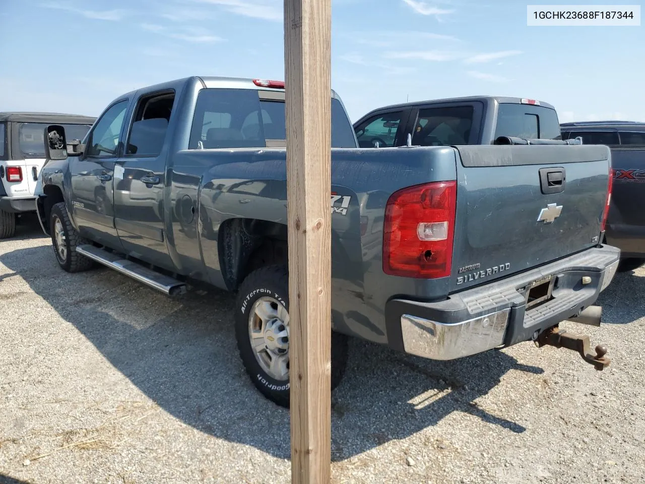 2008 Chevrolet Silverado K2500 Heavy Duty VIN: 1GCHK23688F187344 Lot: 73806614