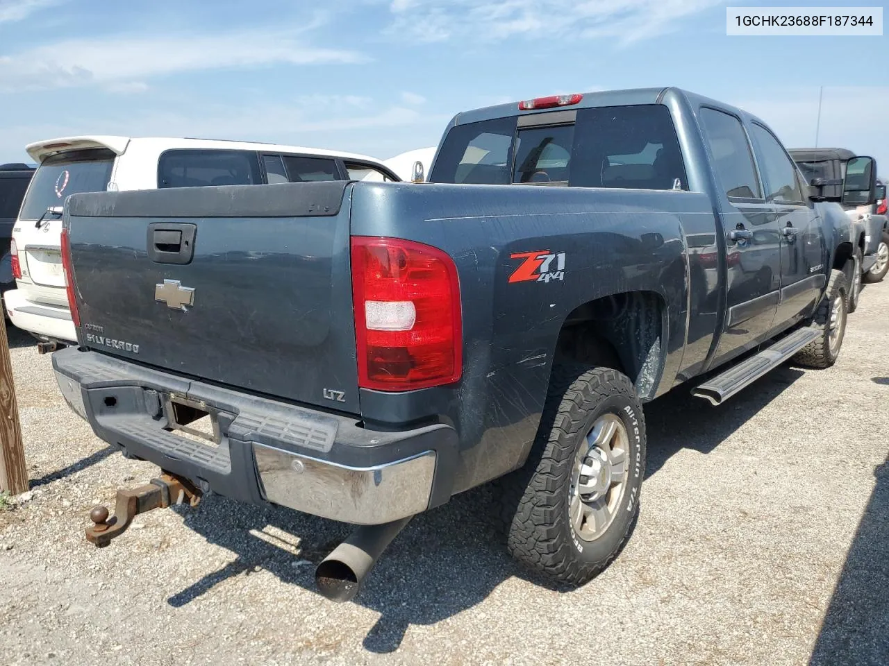 2008 Chevrolet Silverado K2500 Heavy Duty VIN: 1GCHK23688F187344 Lot: 73806614