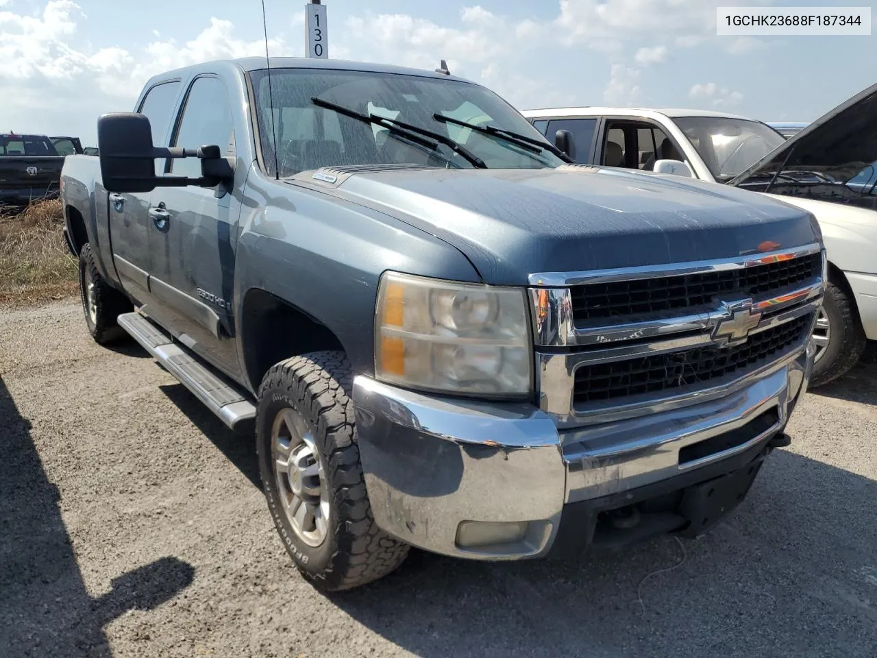 2008 Chevrolet Silverado K2500 Heavy Duty VIN: 1GCHK23688F187344 Lot: 73806614