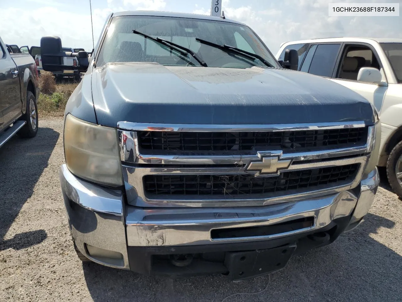 2008 Chevrolet Silverado K2500 Heavy Duty VIN: 1GCHK23688F187344 Lot: 73806614