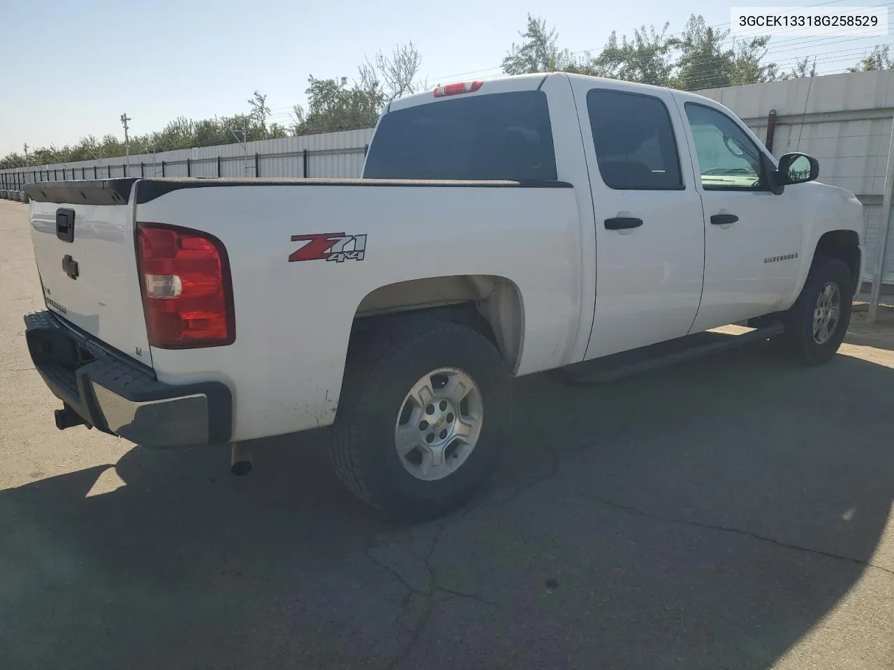 2008 Chevrolet Silverado K1500 VIN: 3GCEK13318G258529 Lot: 74146284