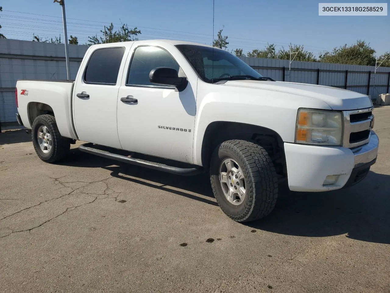 2008 Chevrolet Silverado K1500 VIN: 3GCEK13318G258529 Lot: 74146284