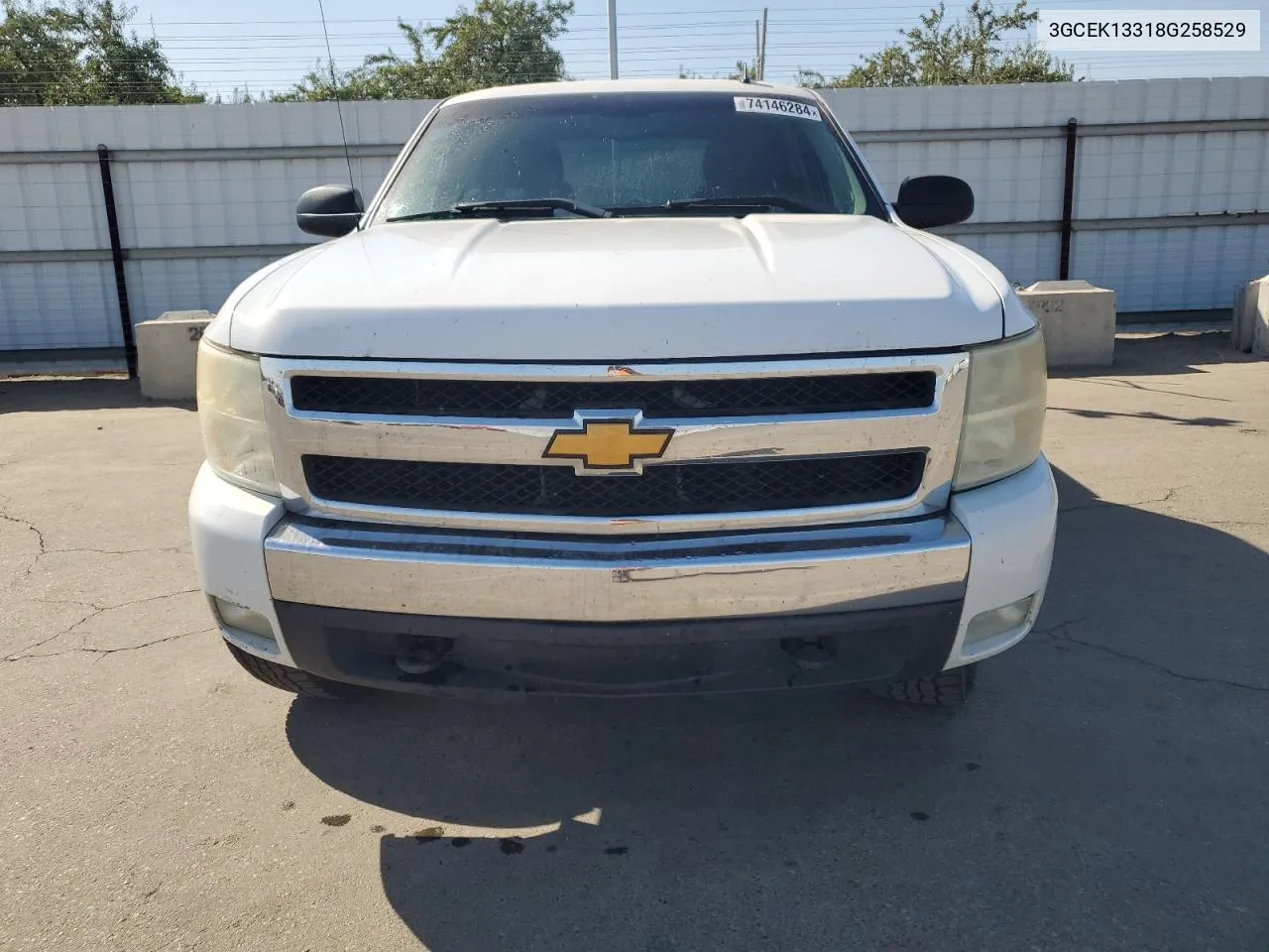 3GCEK13318G258529 2008 Chevrolet Silverado K1500