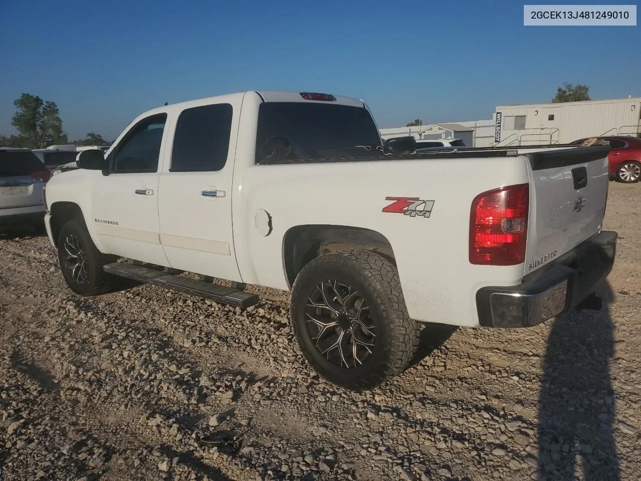 2008 Chevrolet Silverado K1500 VIN: 2GCEK13J481249010 Lot: 74170914