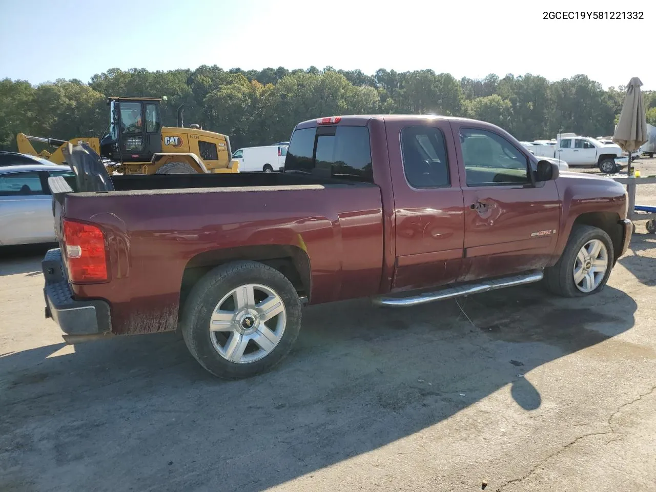 2008 Chevrolet Silverado C1500 VIN: 2GCEC19Y581221332 Lot: 74221554