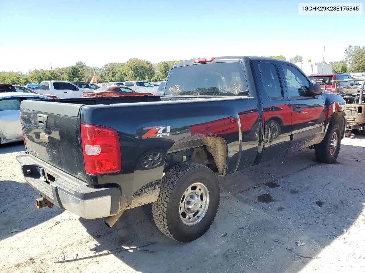 2008 Chevrolet Silverado K2500 Heavy Duty VIN: 1GCHK29K28E175345 Lot: 74308514