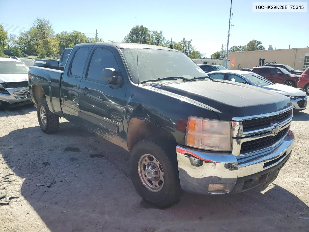 2008 Chevrolet Silverado K2500 Heavy Duty VIN: 1GCHK29K28E175345 Lot: 74308514