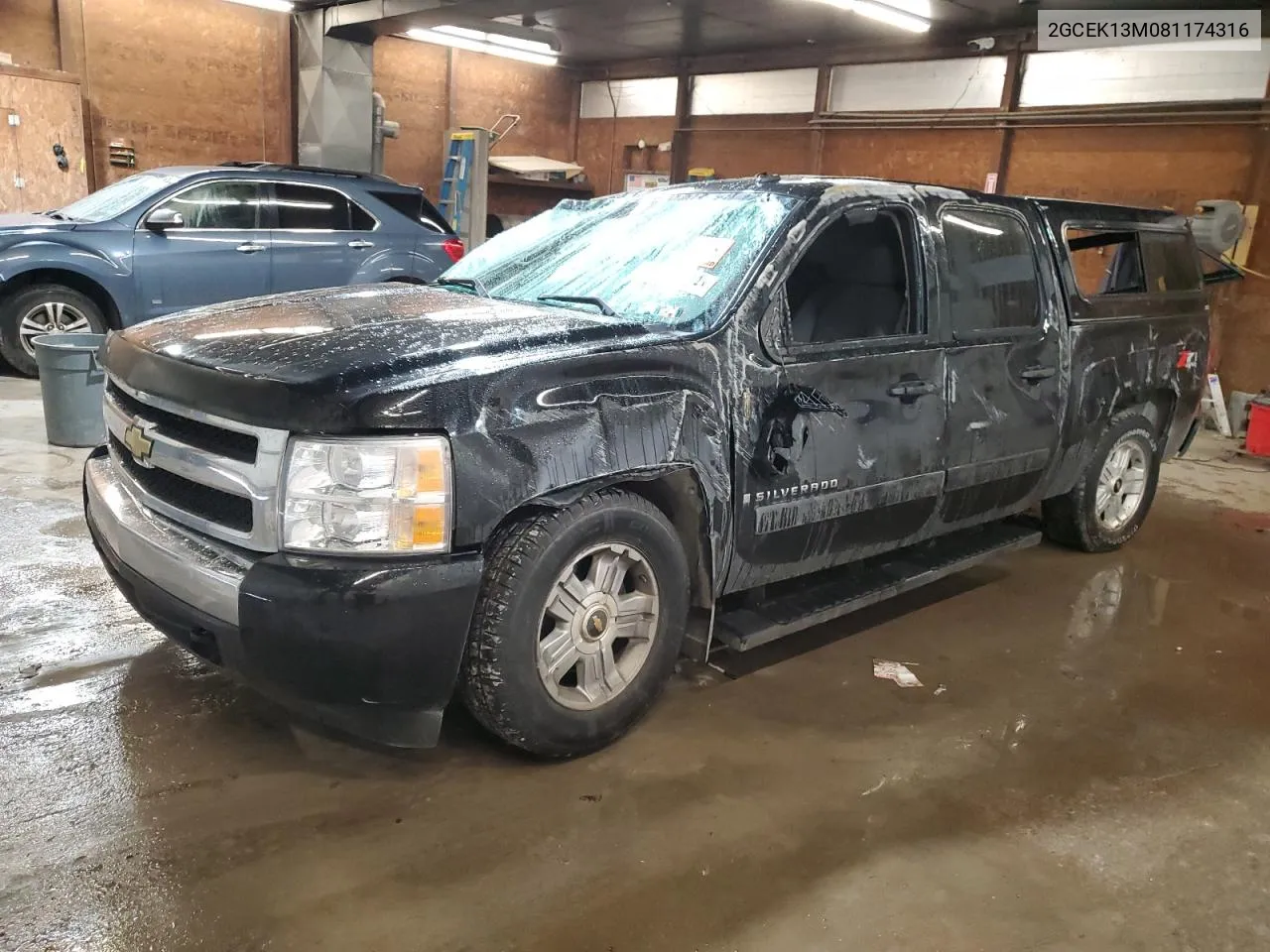 2008 Chevrolet Silverado K1500 VIN: 2GCEK13M081174316 Lot: 74346324