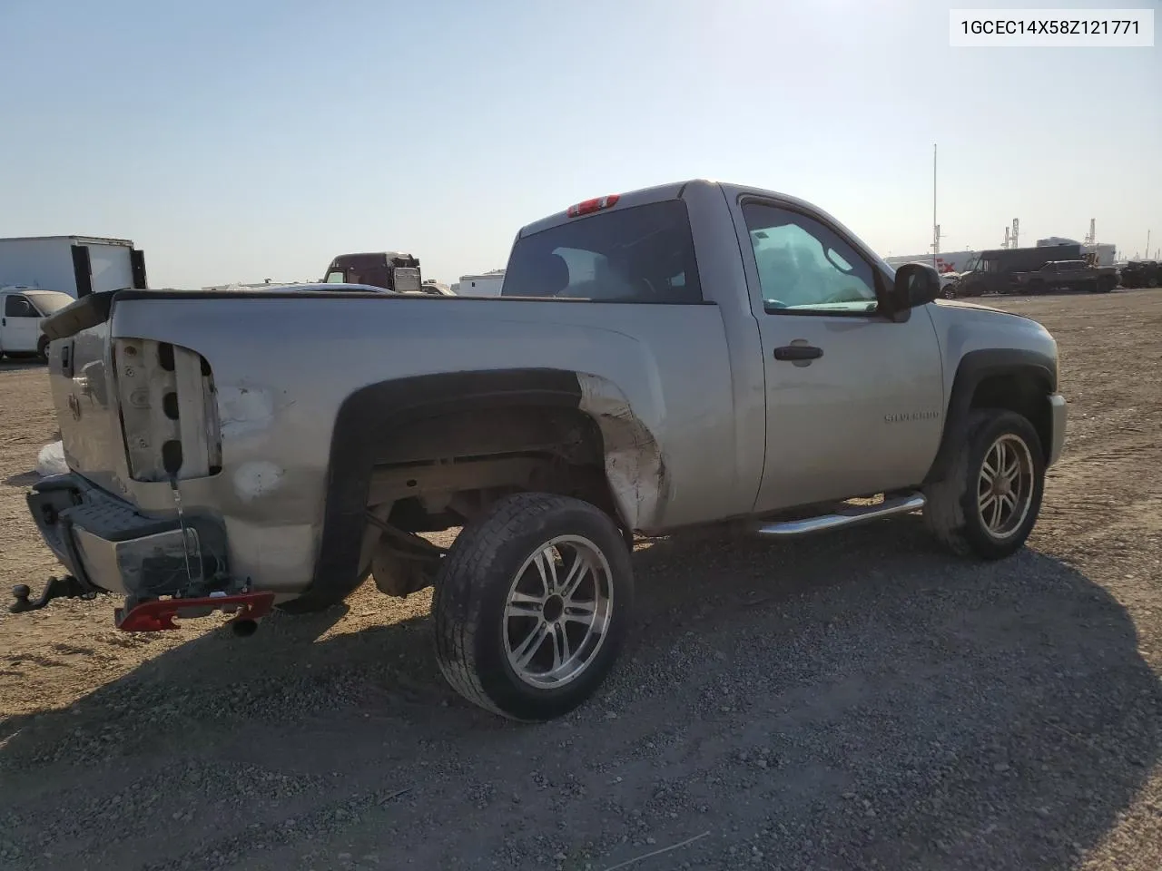 2008 Chevrolet Silverado C1500 VIN: 1GCEC14X58Z121771 Lot: 74520034