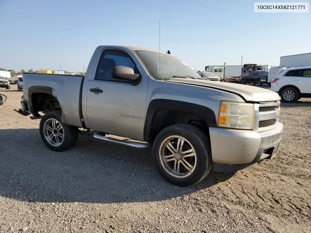 2008 Chevrolet Silverado C1500 VIN: 1GCEC14X58Z121771 Lot: 74520034