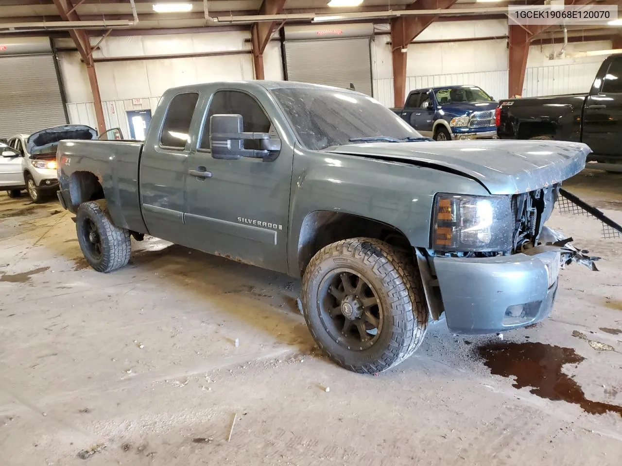 2008 Chevrolet Silverado K1500 VIN: 1GCEK19068E120070 Lot: 74553724