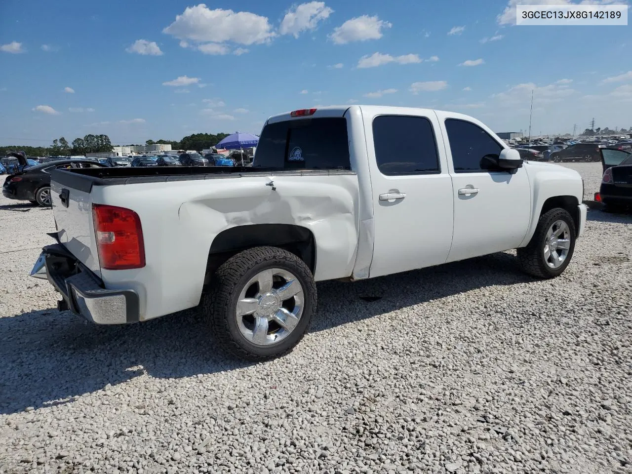 2008 Chevrolet Silverado C1500 VIN: 3GCEC13JX8G142189 Lot: 74606244