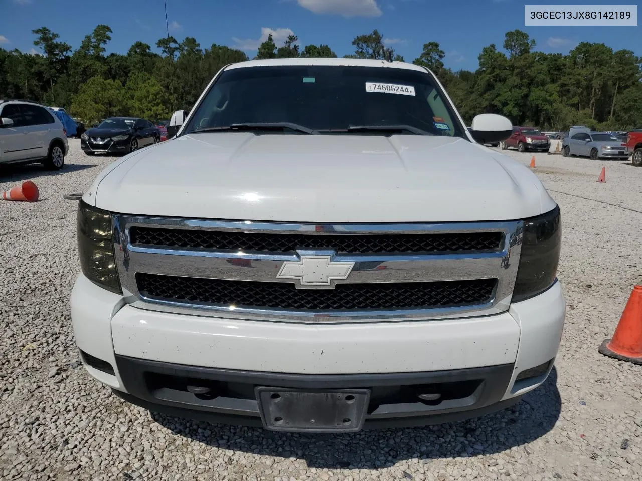 2008 Chevrolet Silverado C1500 VIN: 3GCEC13JX8G142189 Lot: 74606244