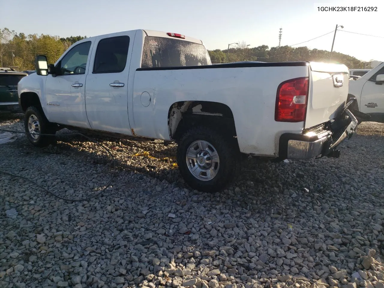 2008 Chevrolet Silverado K2500 Heavy Duty VIN: 1GCHK23K18F216292 Lot: 75027764