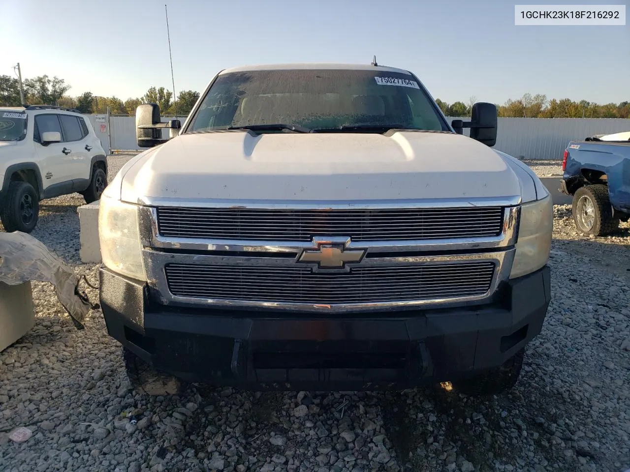 2008 Chevrolet Silverado K2500 Heavy Duty VIN: 1GCHK23K18F216292 Lot: 75027764