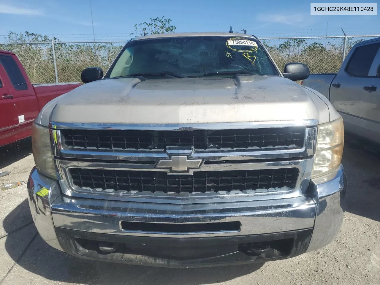 2008 Chevrolet Silverado C2500 Heavy Duty VIN: 1GCHC29K48E110428 Lot: 75080114