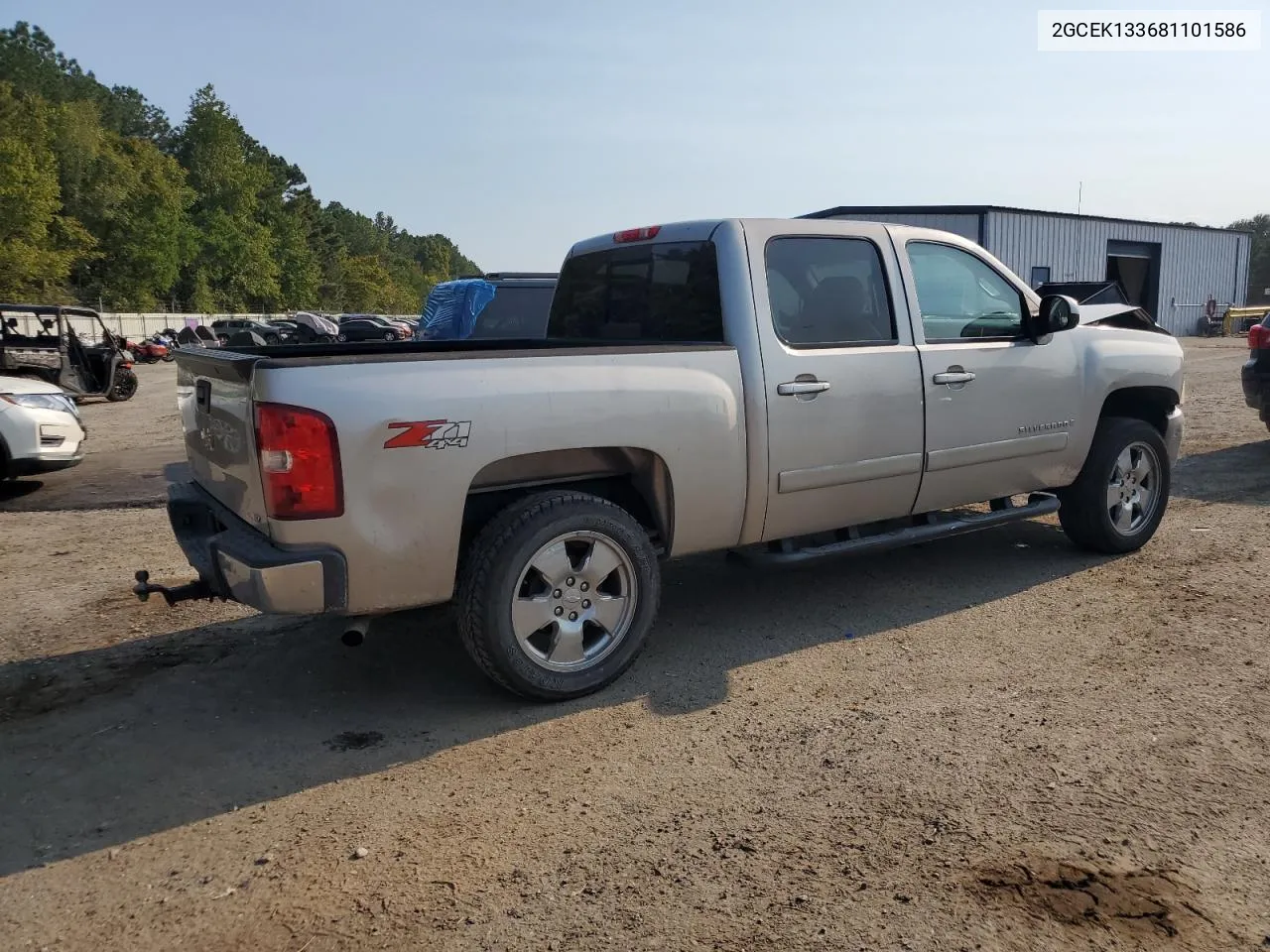 2GCEK133681101586 2008 Chevrolet Silverado K1500