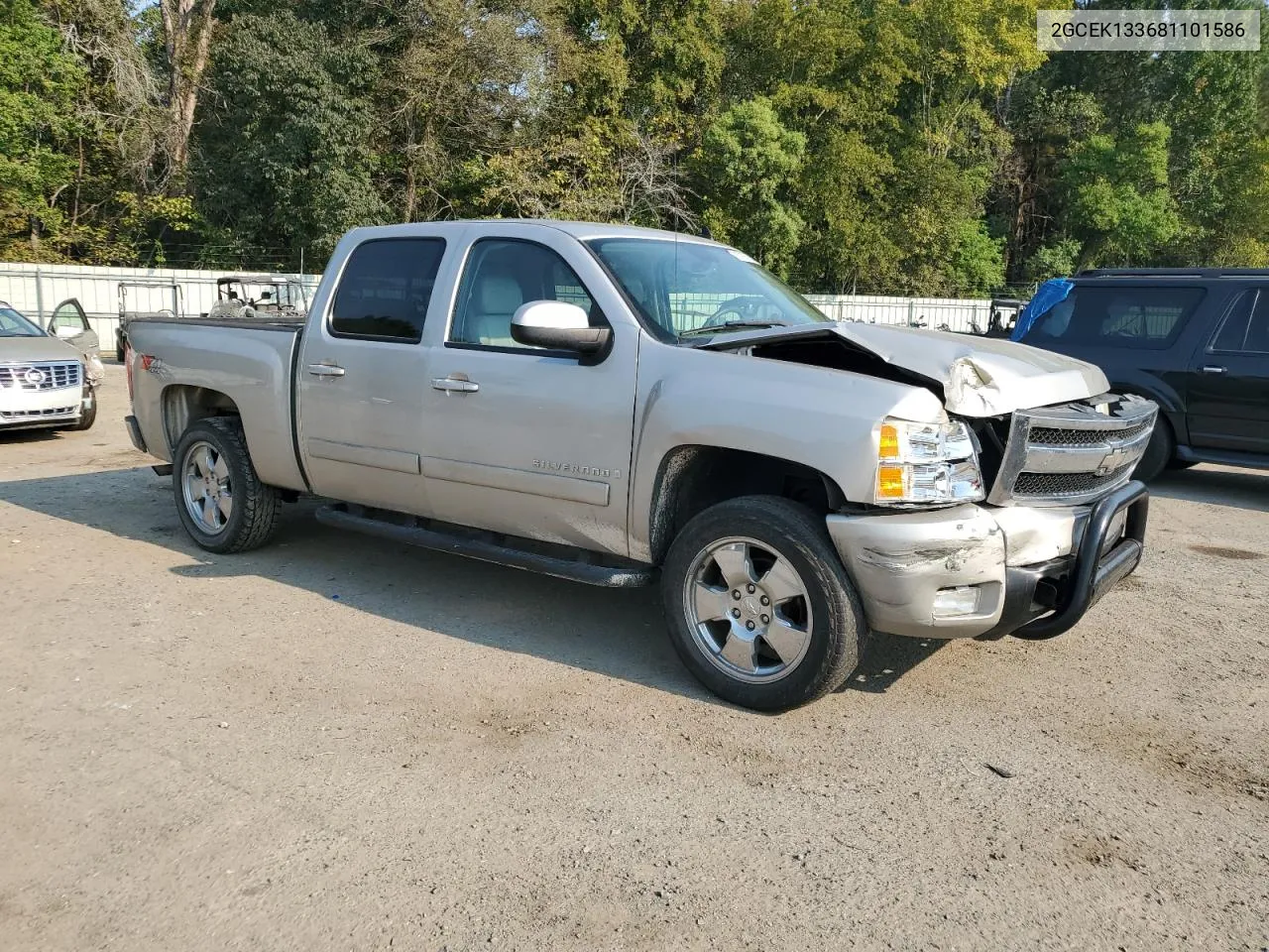 2008 Chevrolet Silverado K1500 VIN: 2GCEK133681101586 Lot: 75098234