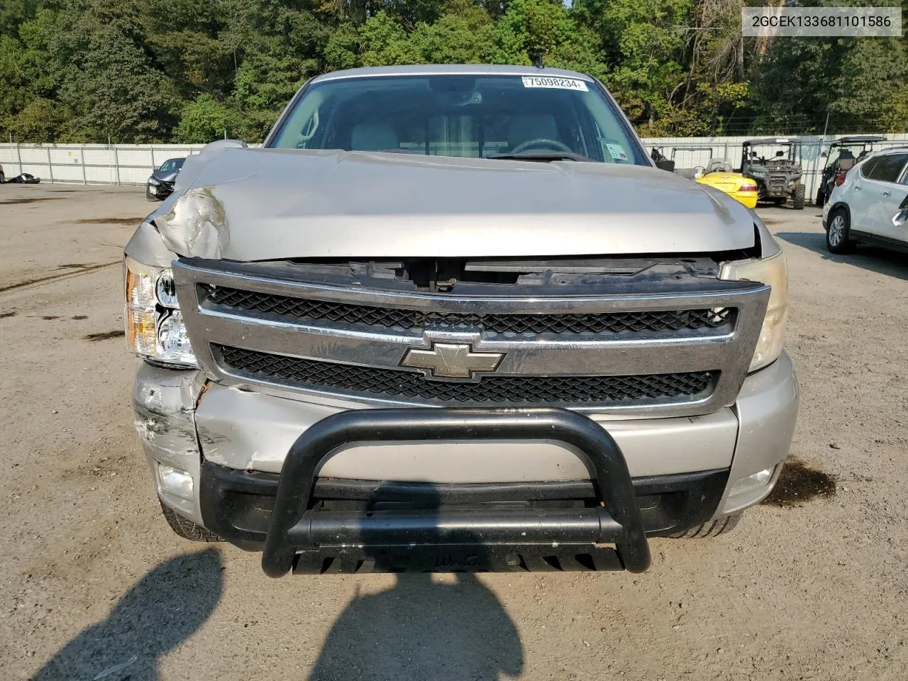 2GCEK133681101586 2008 Chevrolet Silverado K1500