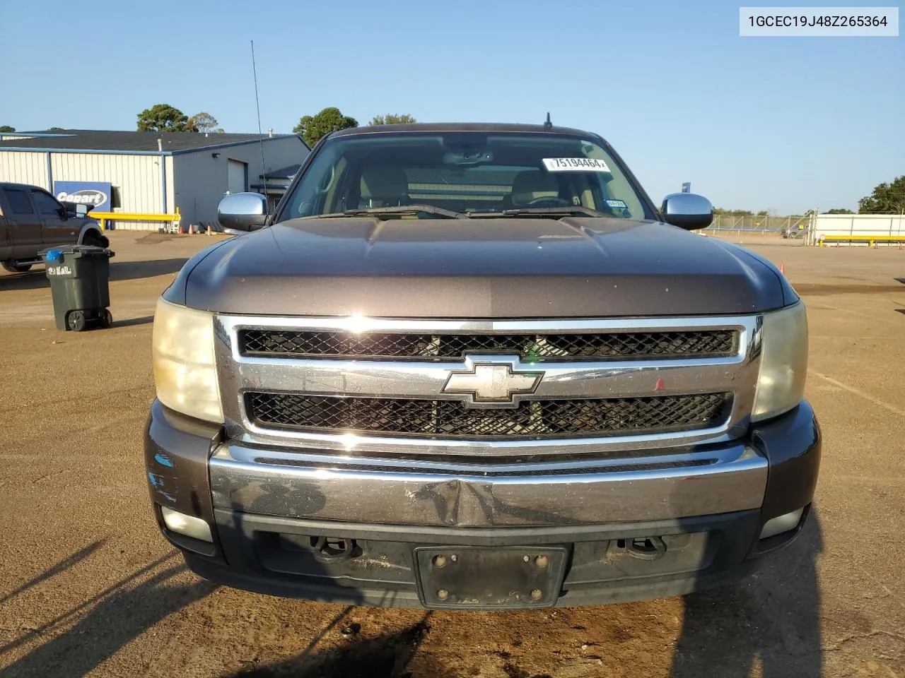 2008 Chevrolet Silverado C1500 VIN: 1GCEC19J48Z265364 Lot: 75194464