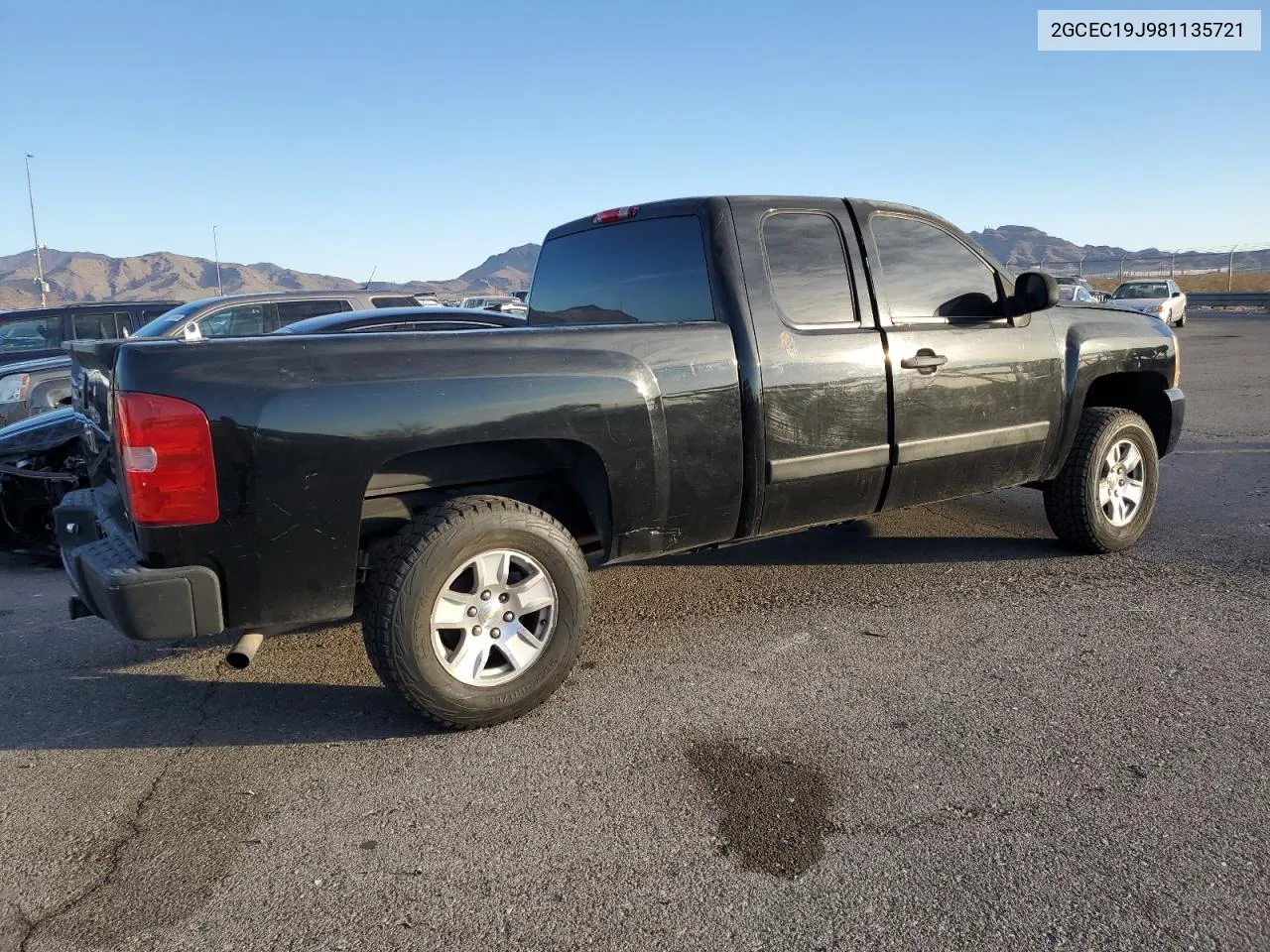 2008 Chevrolet Silverado C1500 VIN: 2GCEC19J981135721 Lot: 75455584