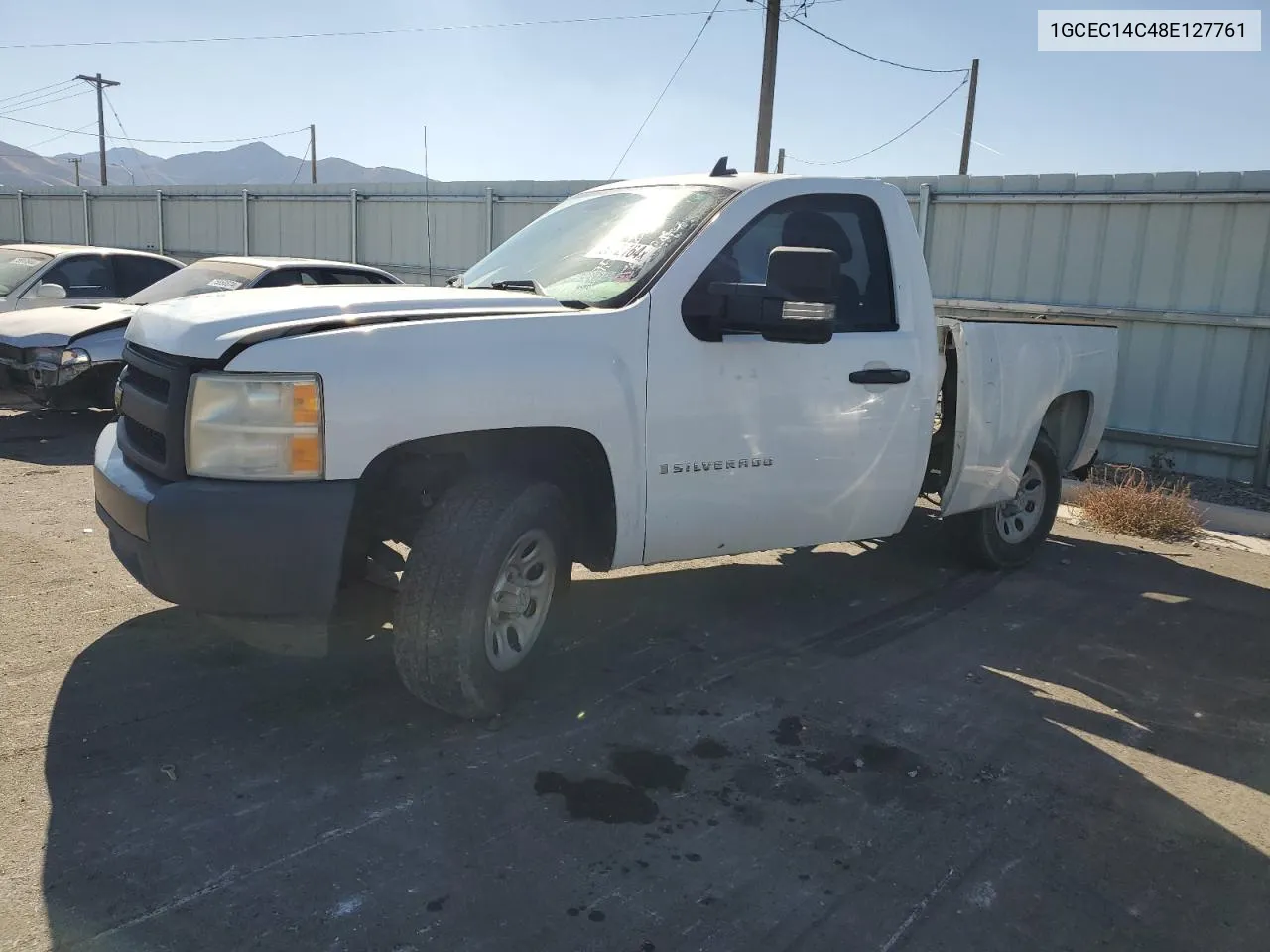 2008 Chevrolet Silverado C1500 VIN: 1GCEC14C48E127761 Lot: 75652164