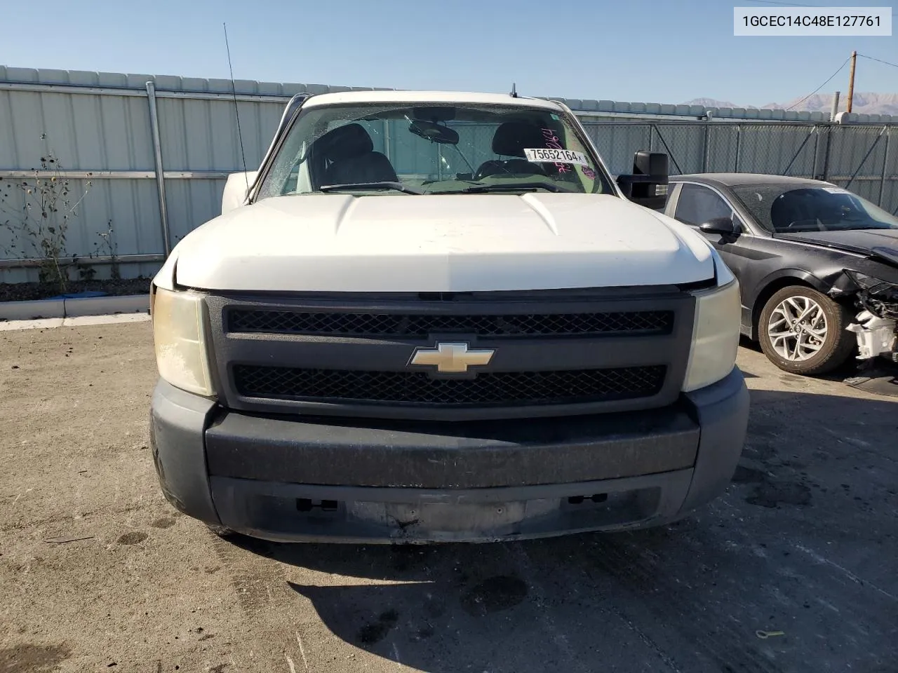 2008 Chevrolet Silverado C1500 VIN: 1GCEC14C48E127761 Lot: 75652164