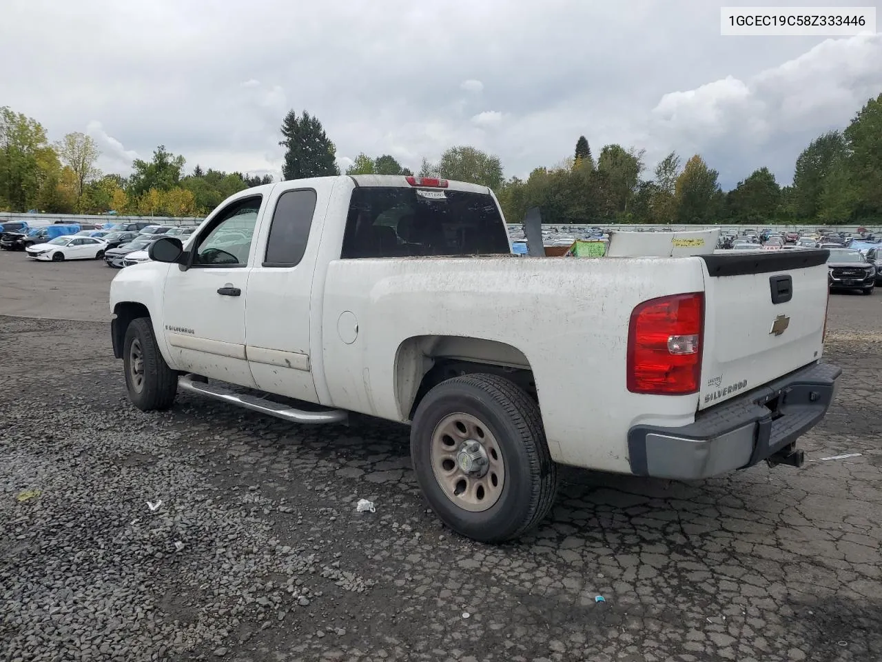 2008 Chevrolet Silverado C1500 VIN: 1GCEC19C58Z333446 Lot: 75690134