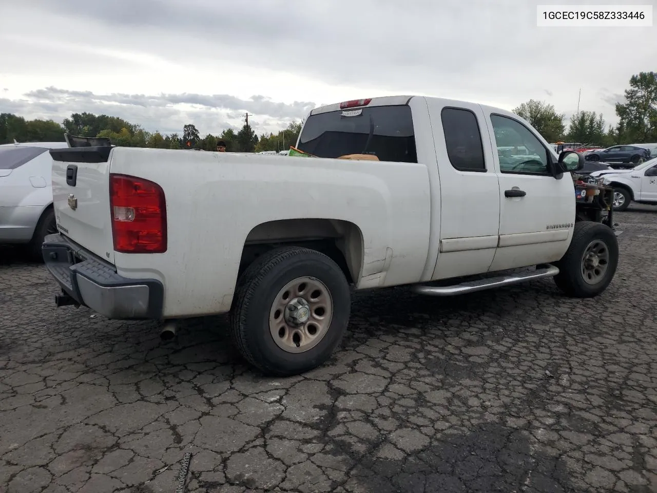 2008 Chevrolet Silverado C1500 VIN: 1GCEC19C58Z333446 Lot: 75690134