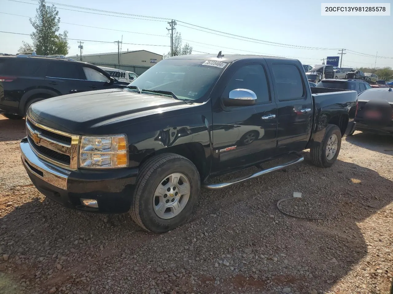 2008 Chevrolet Silverado C1500 VIN: 2GCFC13Y981285578 Lot: 75723404