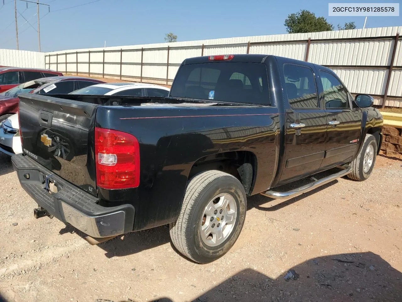 2008 Chevrolet Silverado C1500 VIN: 2GCFC13Y981285578 Lot: 75723404