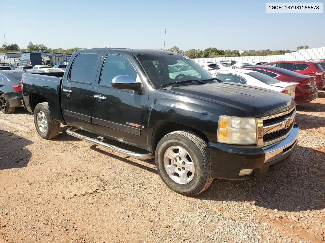 2008 Chevrolet Silverado C1500 VIN: 2GCFC13Y981285578 Lot: 75723404