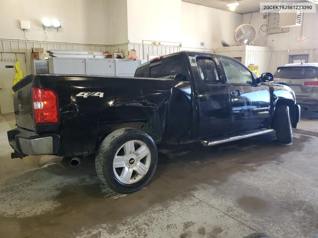 2008 Chevrolet Silverado K1500 VIN: 2GCEK19J581233390 Lot: 75895824