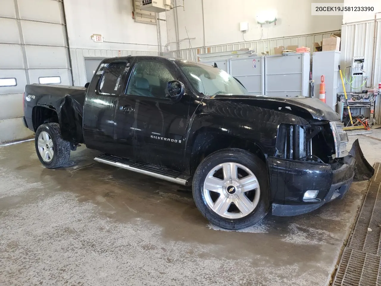 2008 Chevrolet Silverado K1500 VIN: 2GCEK19J581233390 Lot: 75895824