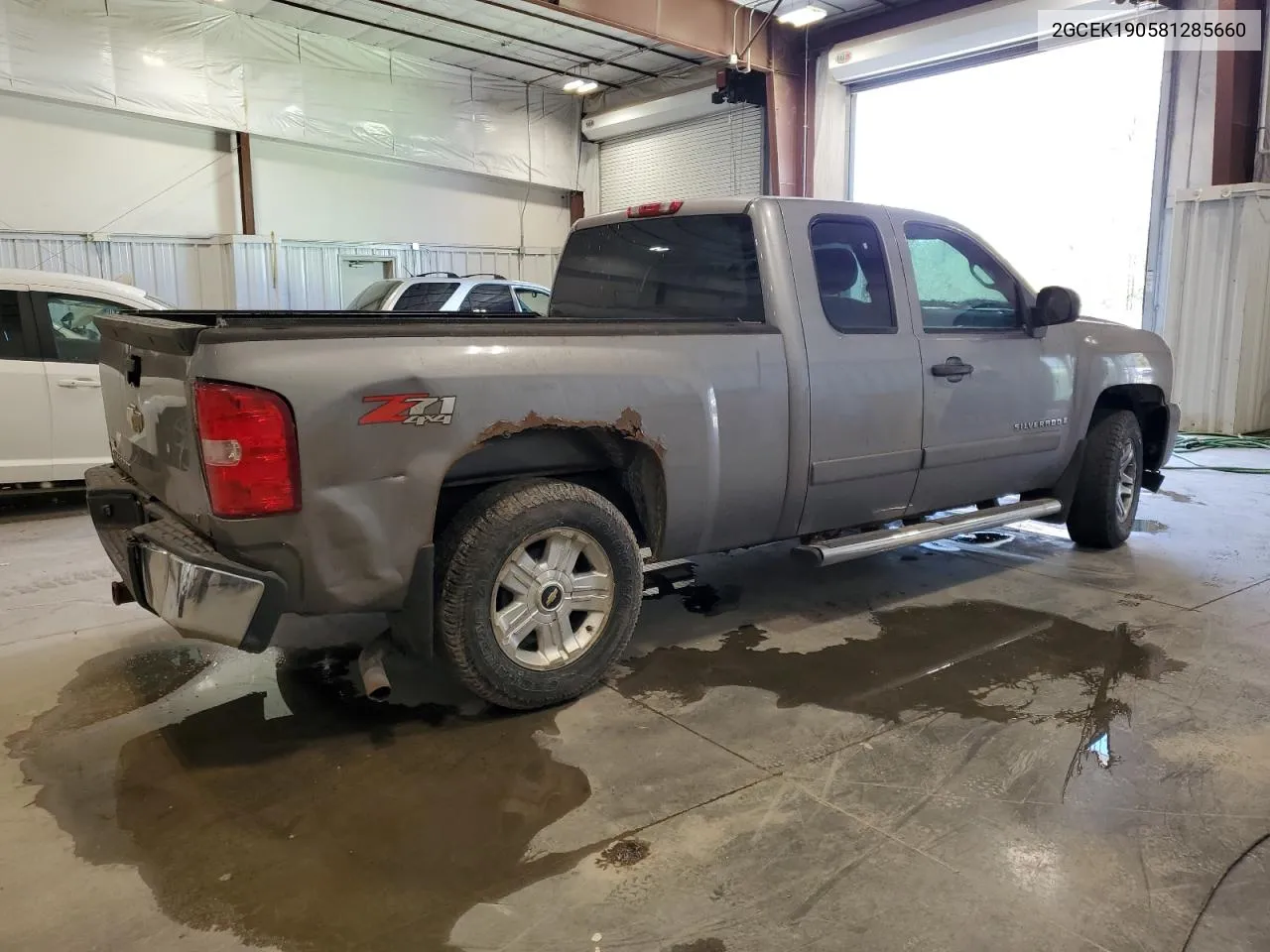 2008 Chevrolet Silverado K1500 VIN: 2GCEK190581285660 Lot: 76158854