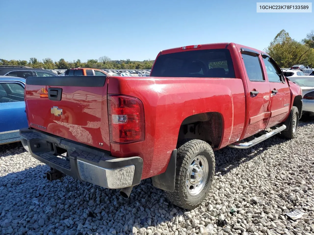 2008 Chevrolet Silverado C2500 Heavy Duty VIN: 1GCHC23K78F133589 Lot: 76304144