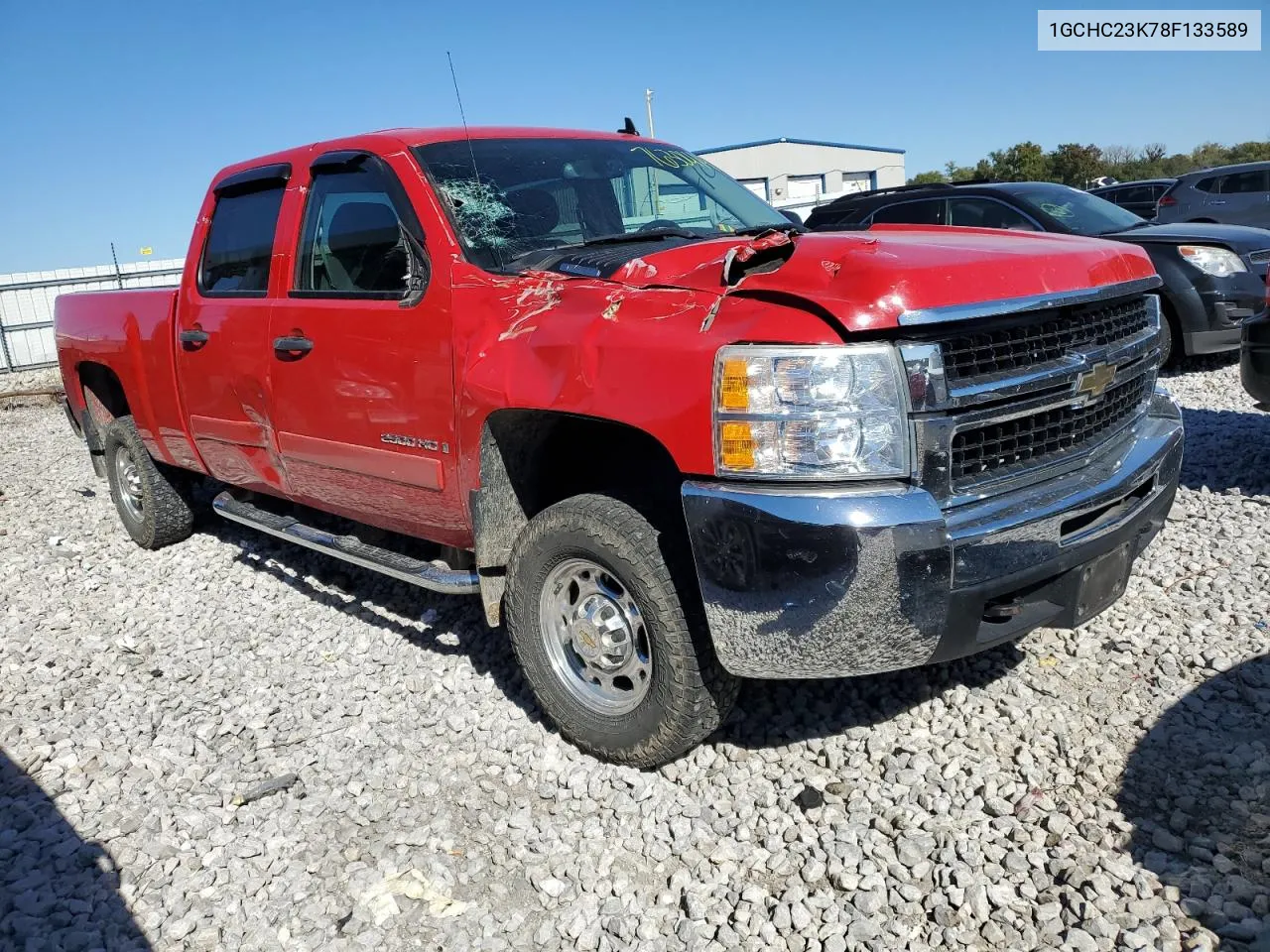 2008 Chevrolet Silverado C2500 Heavy Duty VIN: 1GCHC23K78F133589 Lot: 76304144