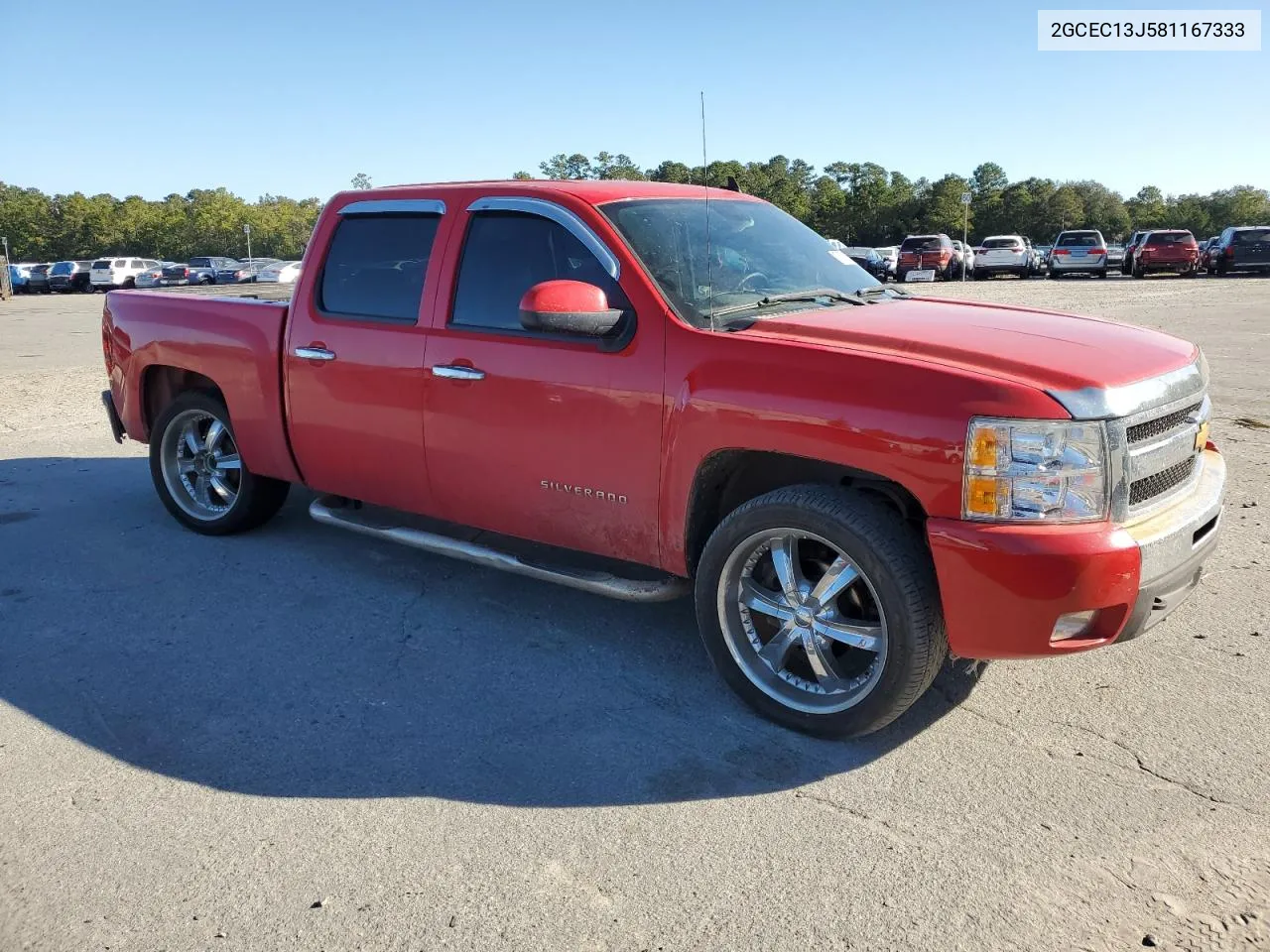 2008 Chevrolet Silverado C1500 VIN: 2GCEC13J581167333 Lot: 76711974