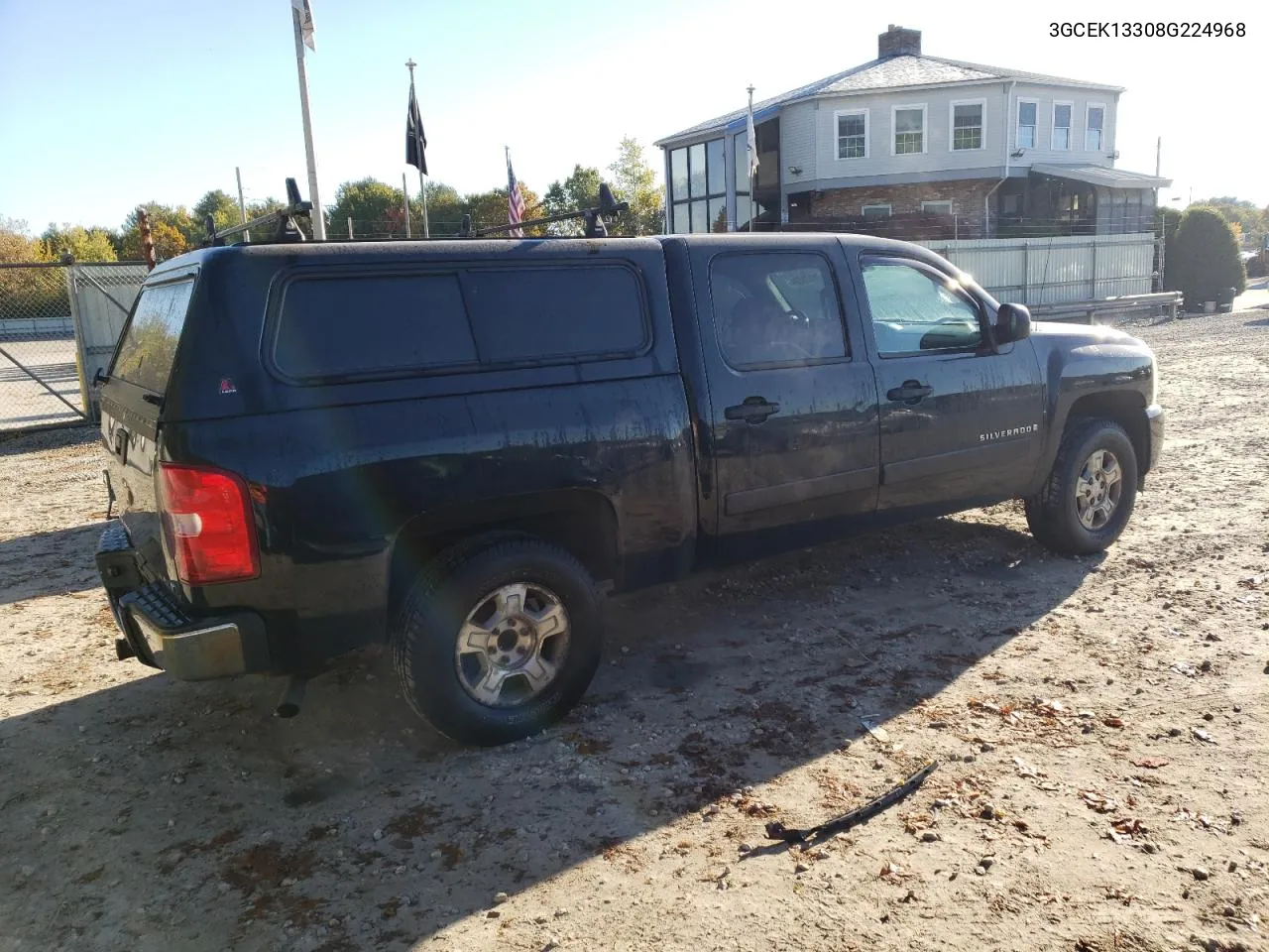 2008 Chevrolet Silverado K1500 VIN: 3GCEK13308G224968 Lot: 76878234